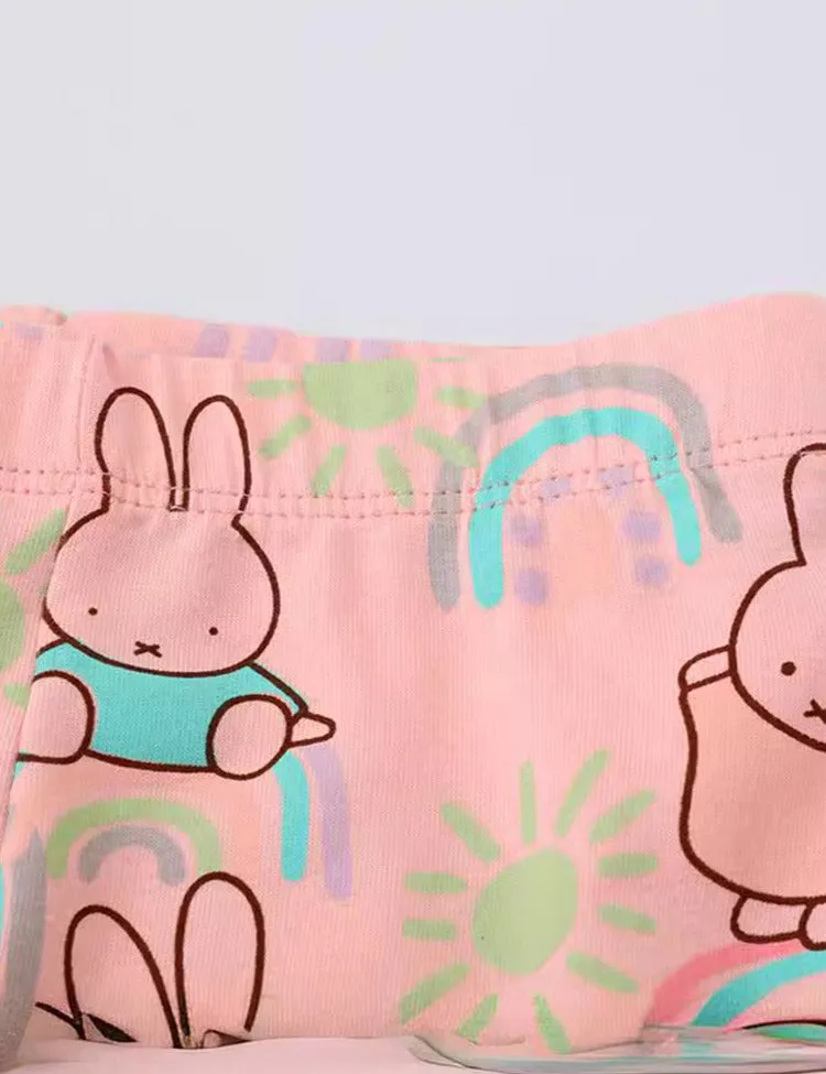 Cute Bunny Printed Leggings - Image 3