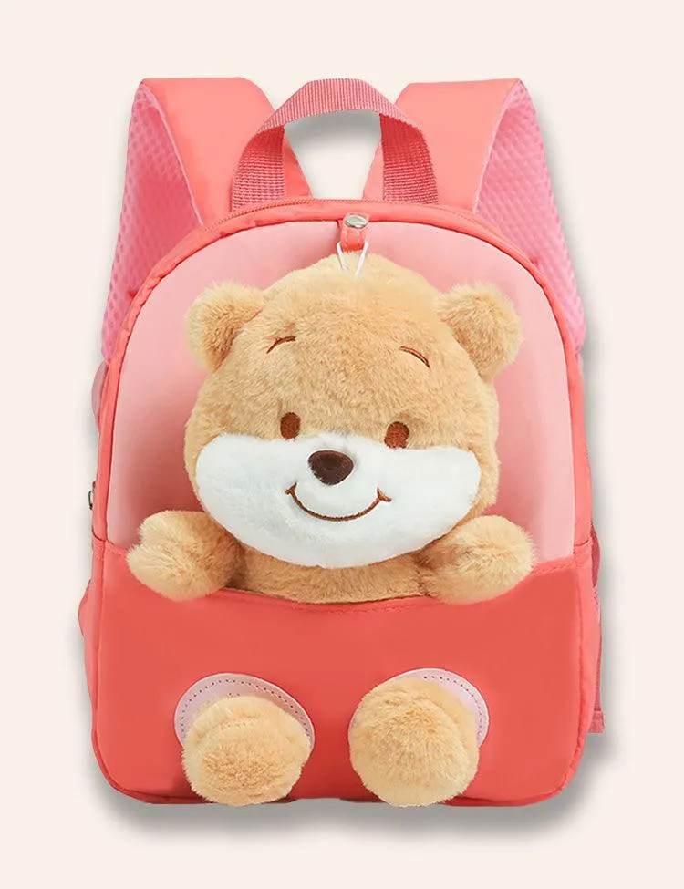 Cute Cartoon Bear Backpack - Image 3