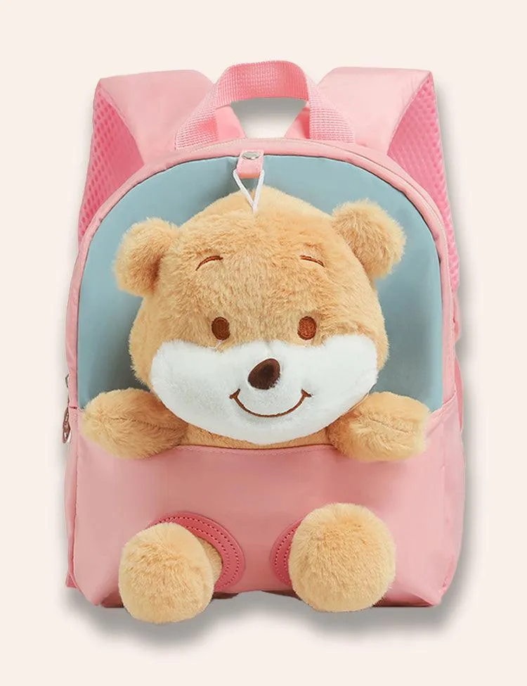 Cute Cartoon Bear Backpack - Image 4
