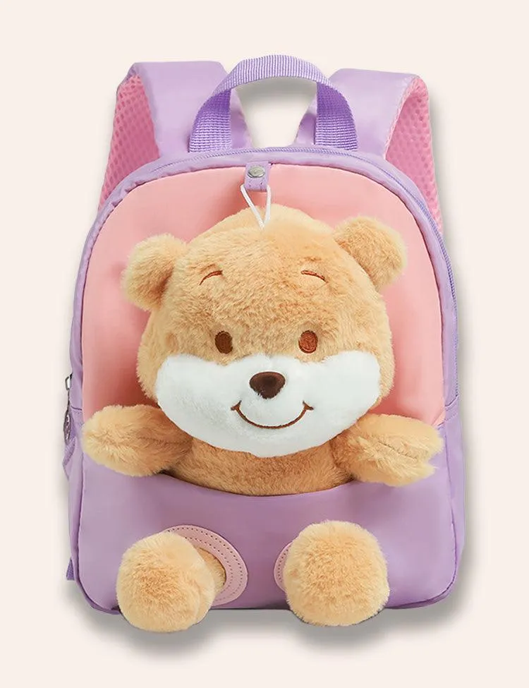 Cute Cartoon Bear Backpack - Image 5