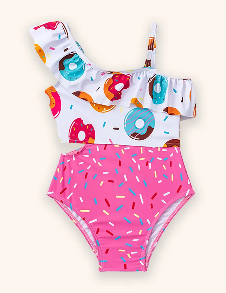 Cute Cartoon Print Swimsuit - Image 2