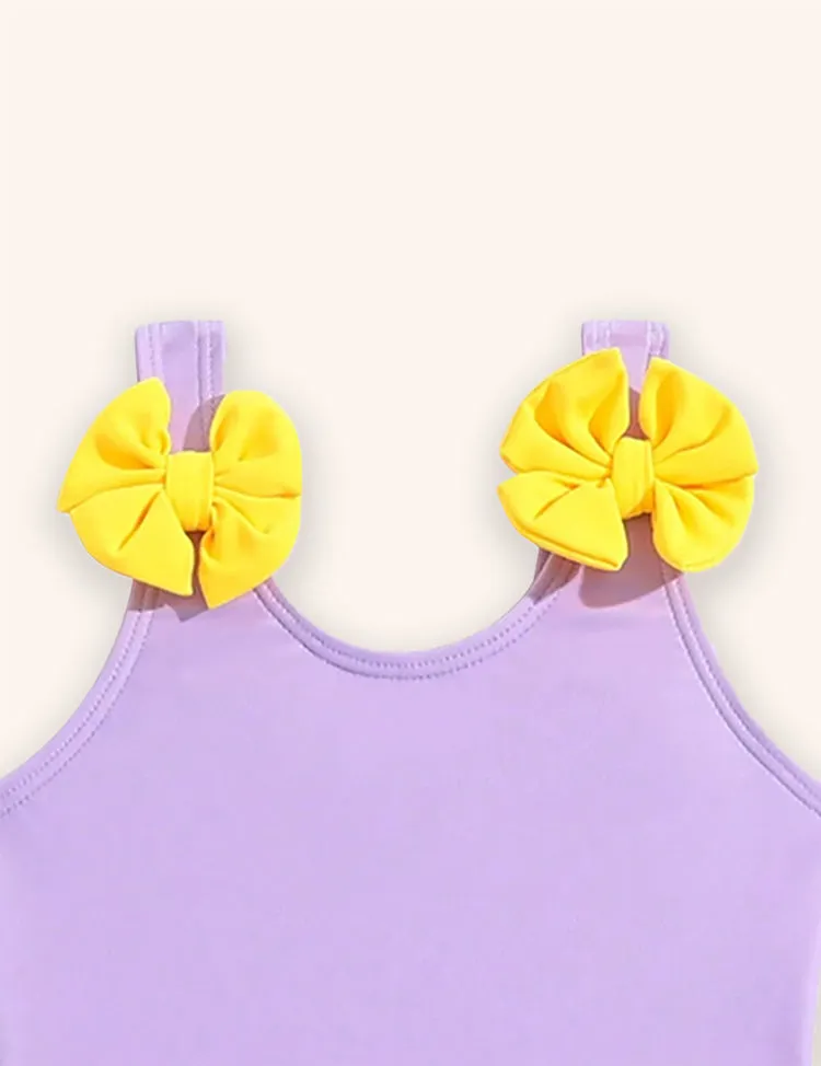 Cute Duck Bow Swimsuit - Image 3