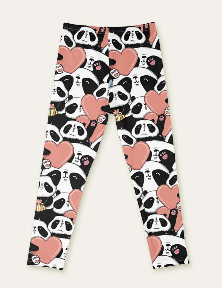 Cute Floral Animal Full Printed Leggings - Image 2