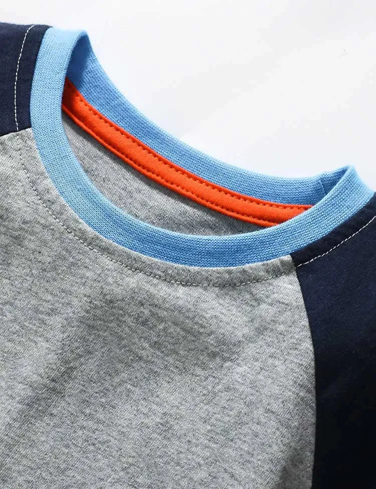Cute Fox Appliqué Long Sleeve T-Shirt - Image 3