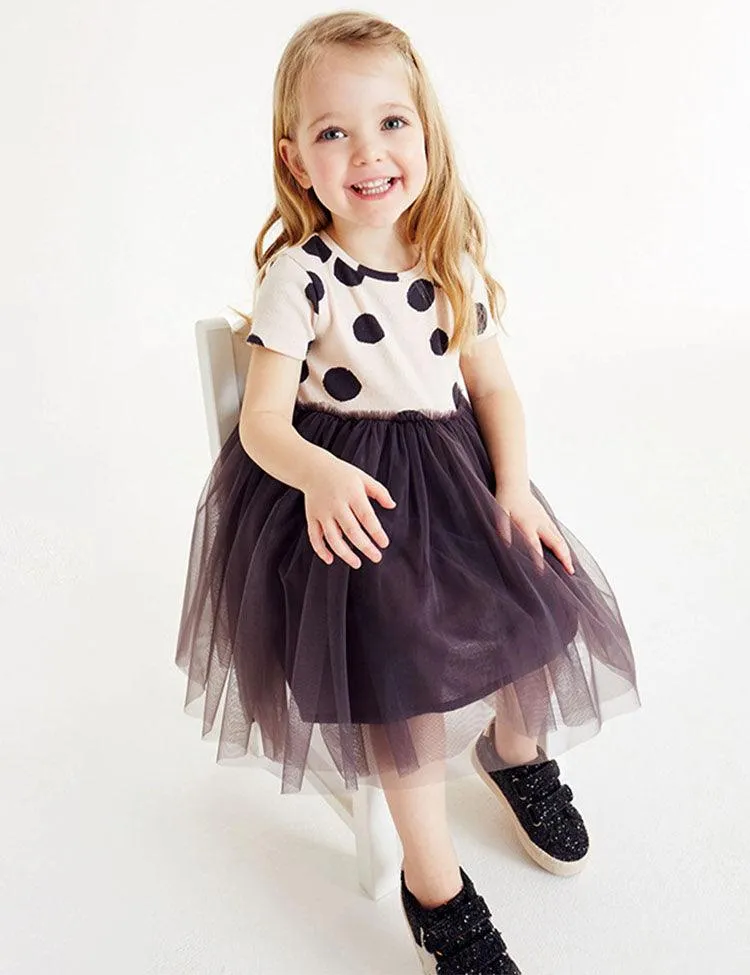 Cute Polka Dot Gauze Dress - Image 3