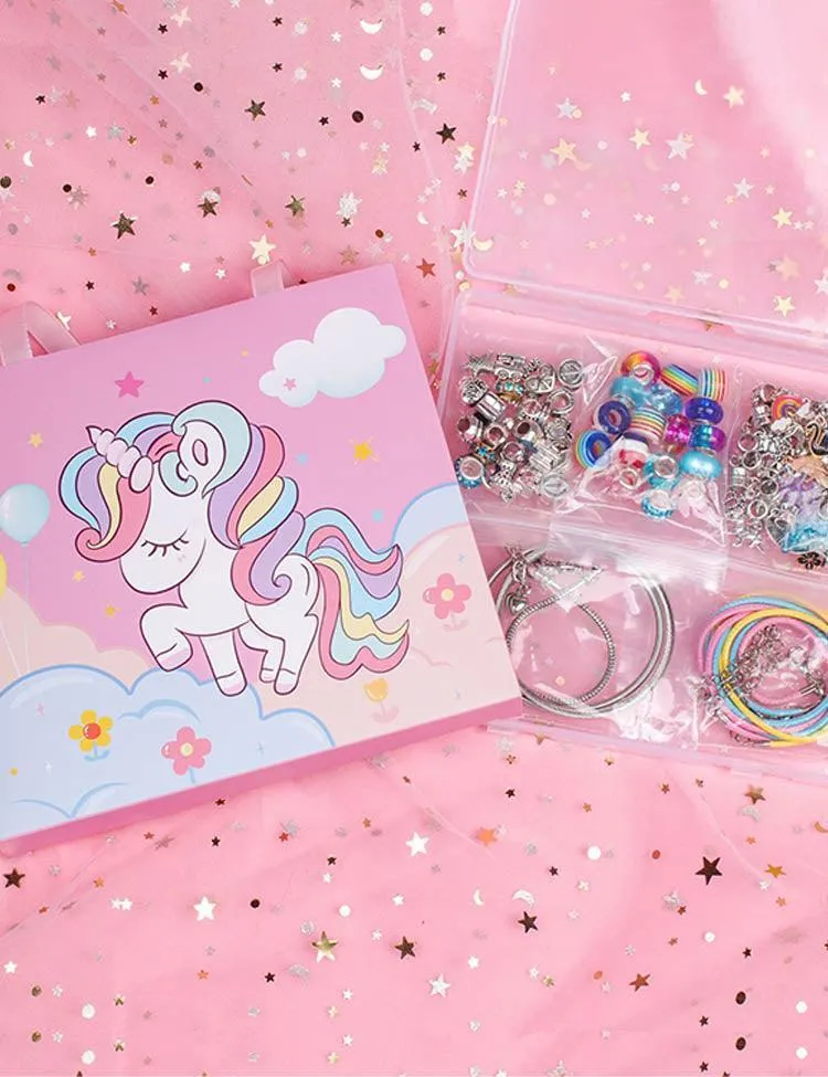 Cute Unicorn Crystal DIY Jewelry Set - Image 2