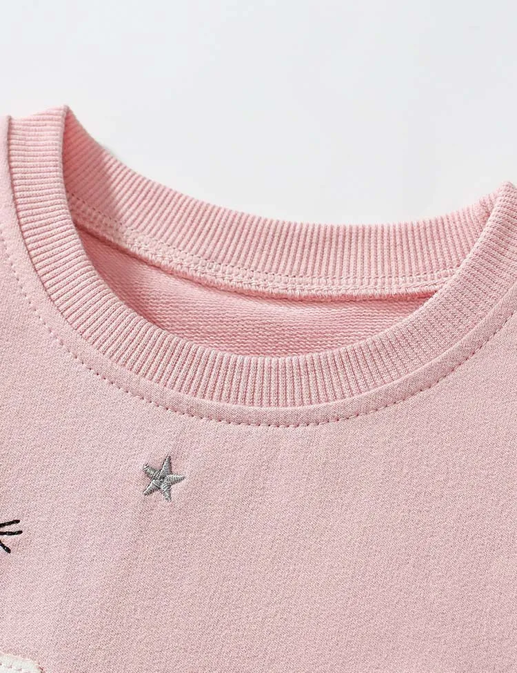 Dancing Mouse Tulle Short Sleeve Sweatshirt - Image 3