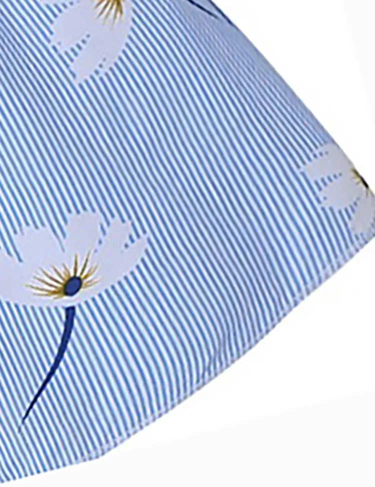 Dandelion Printed Spaghetti Strap Dress - Image 2