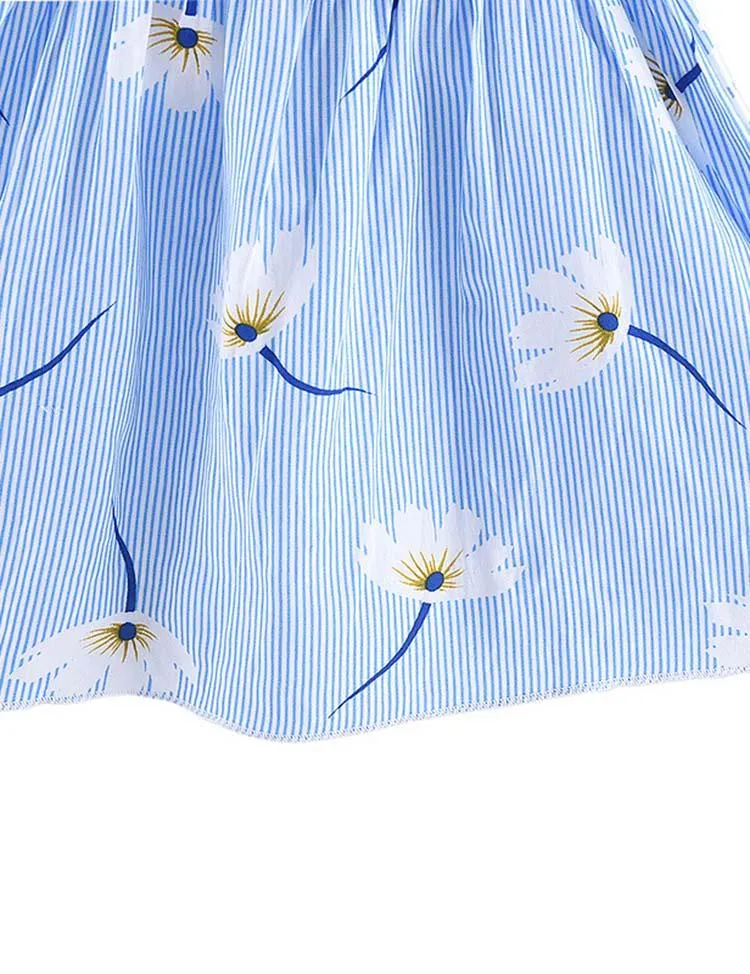 Dandelion Printed Spaghetti Strap Dress - Image 4