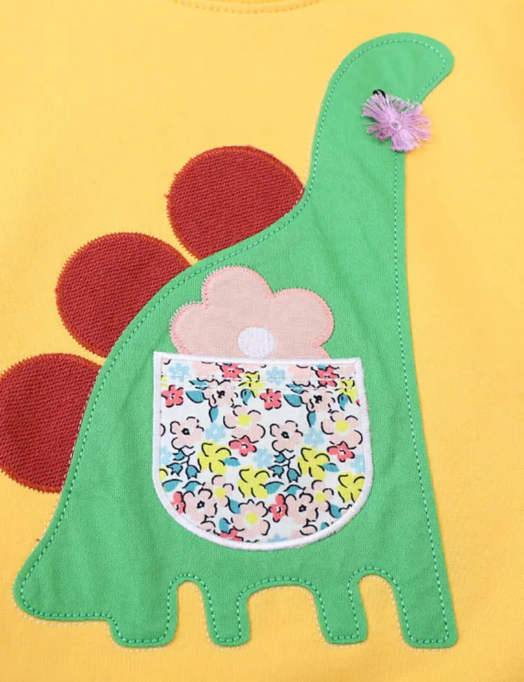 Dinosaur Appliqué Sweatshirt - Image 2