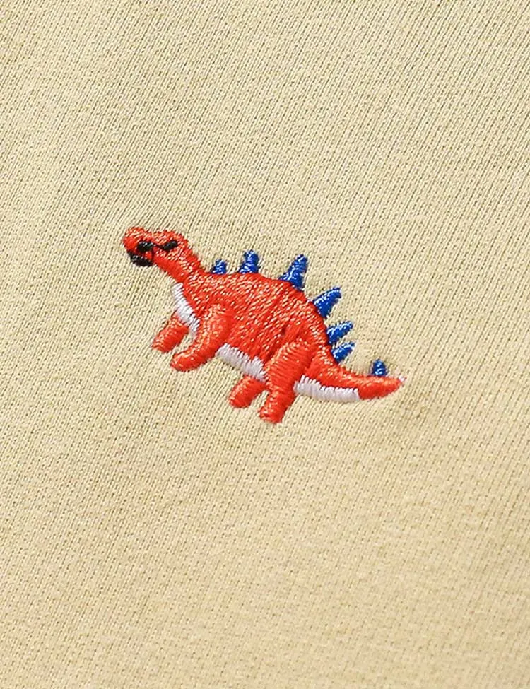 Dinosaur Embroidered Hooded Sweatshirt Set - Image 2