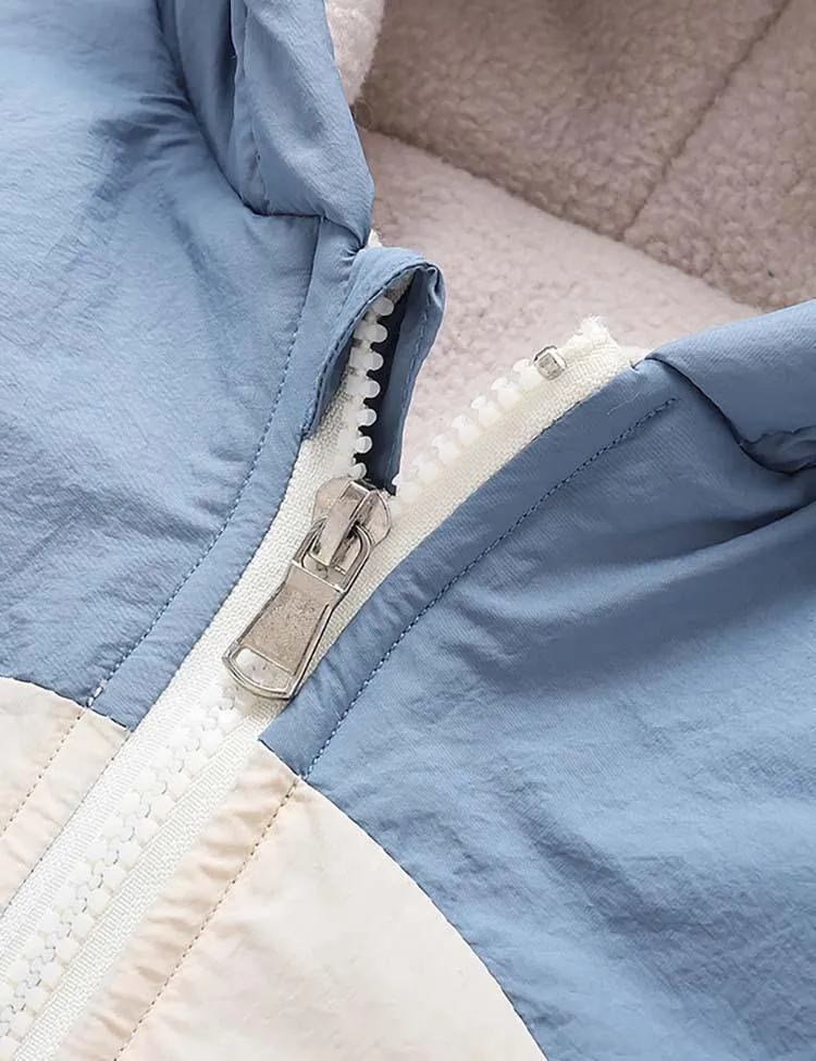 Dinosaur Even Hat Clip Cotton Jacket - Image 3