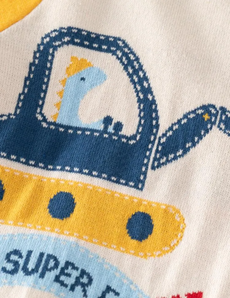 Dinosaur Excavator Sweater - Image 3