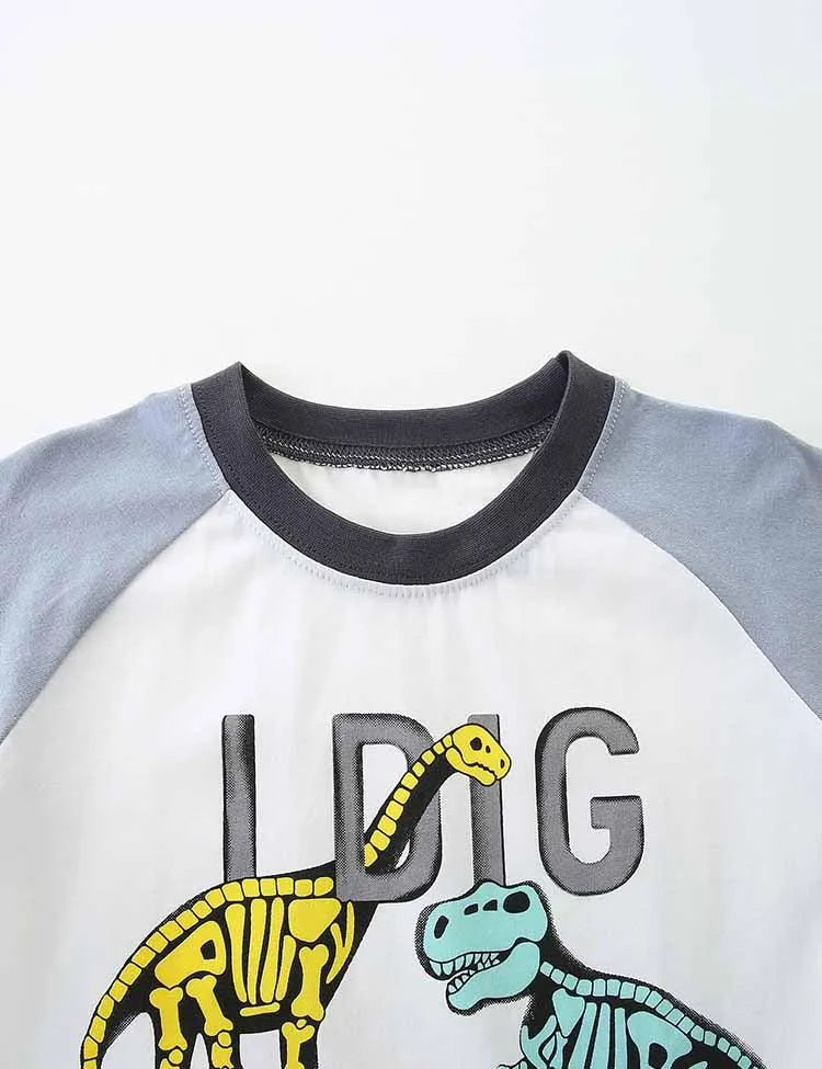 Dinosaur Letter Printed Suit - Image 3