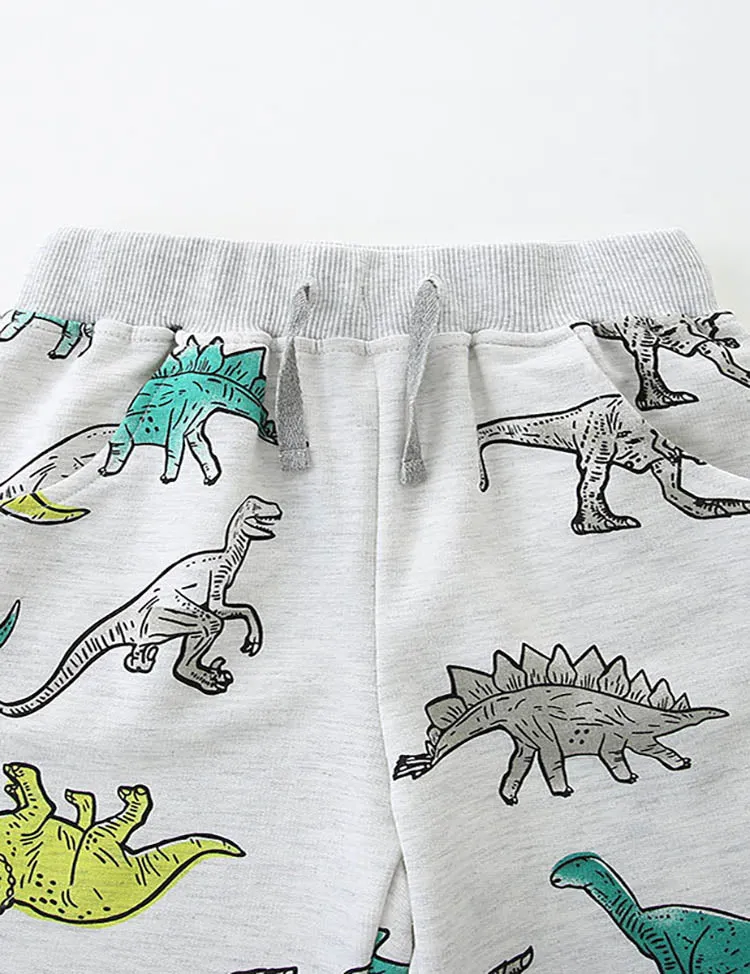 Dinosaur Print Shorts - Image 3