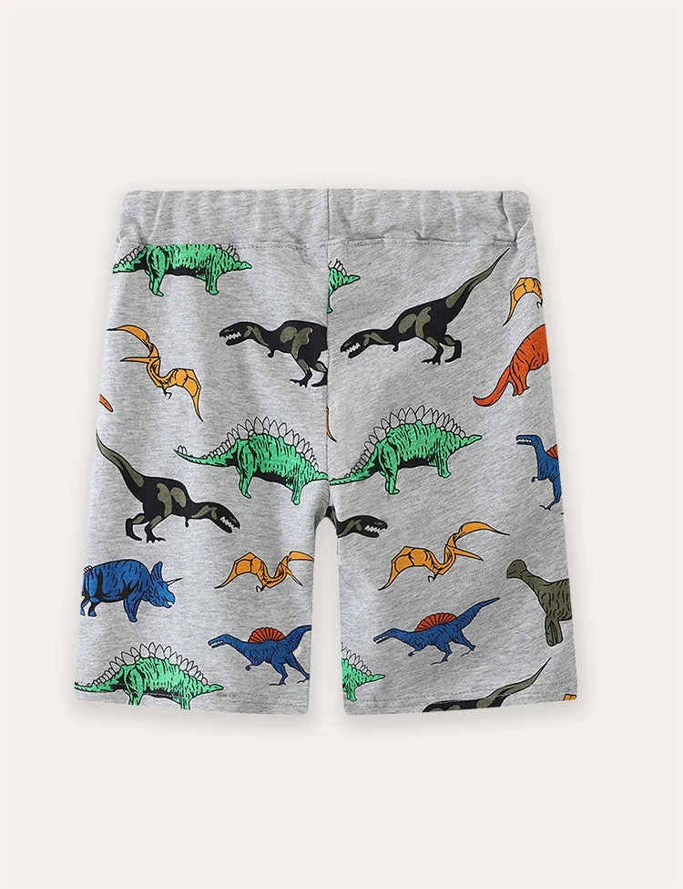 Dinosaur Print Shorts - Image 2
