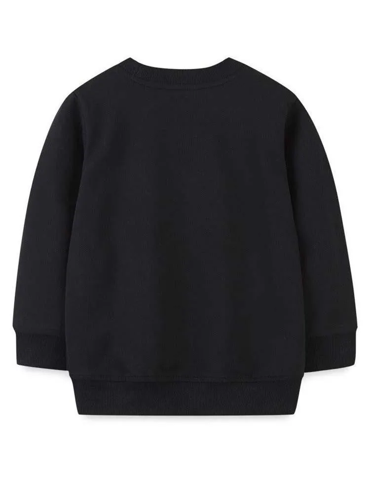 Dinosaur Printed Pullover Sweatshirt - Image 3