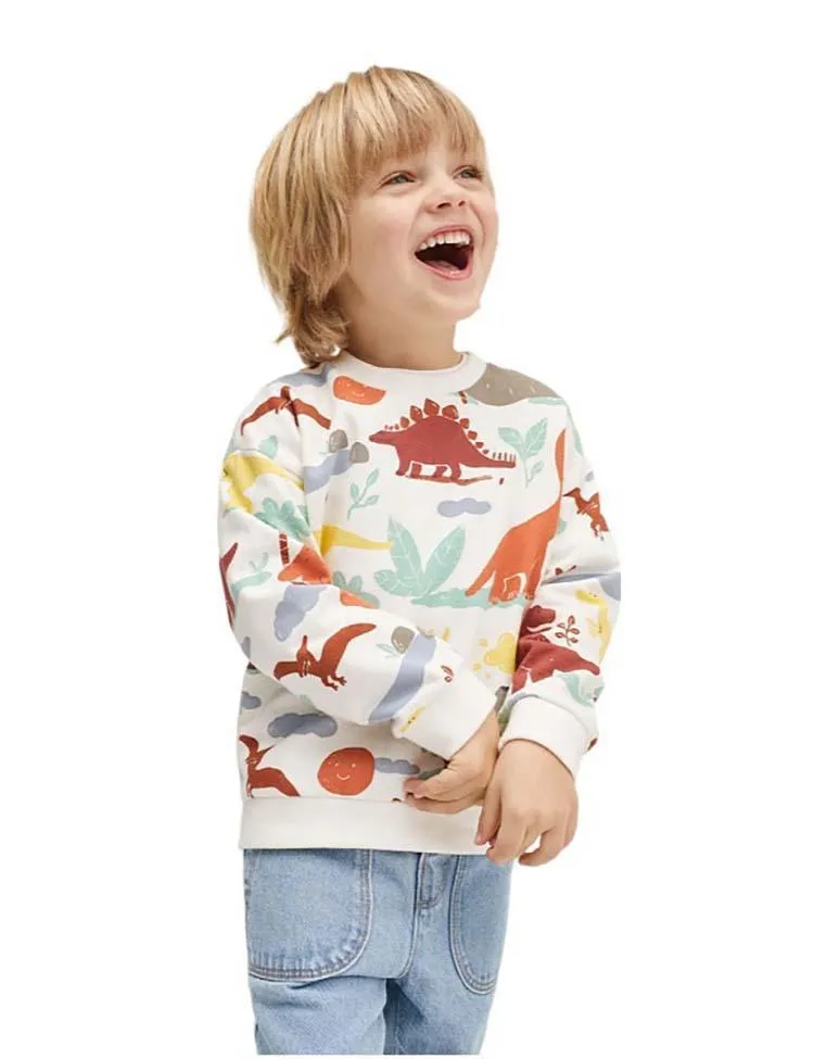 Dinosaur Printed Sweater - Image 2