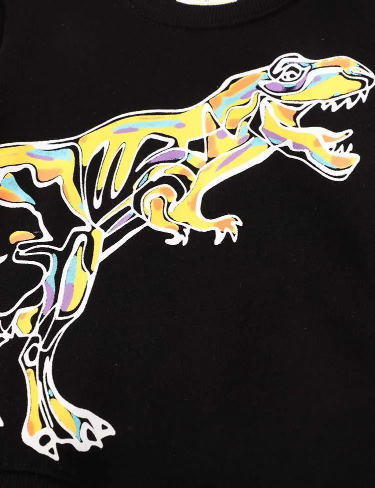 Dinosaur Printed Sweater - Image 3