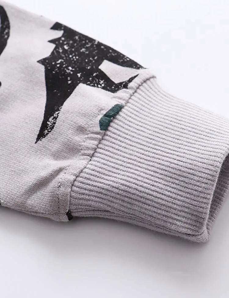 Dinosaur Printed Sweatshirt - Image 3
