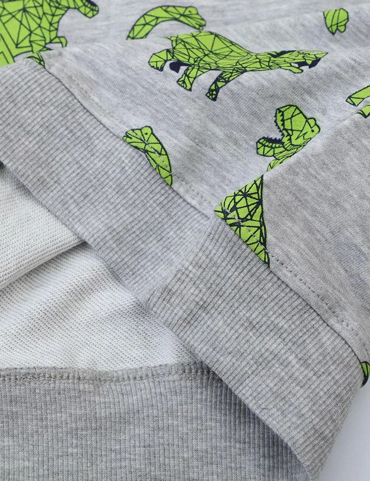 Dinosaur Printed Sweater - Image 3