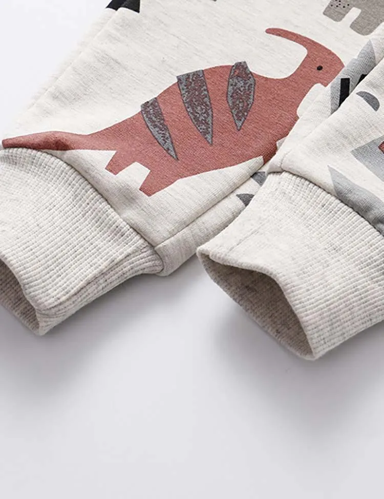 Dinosaur Printed Sweatpants - Image 4