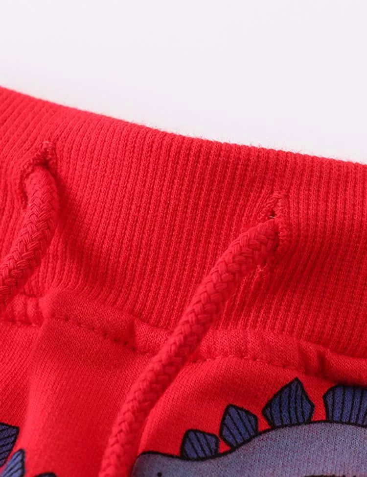 Dinosaur Printed Sweatpants - Image 2