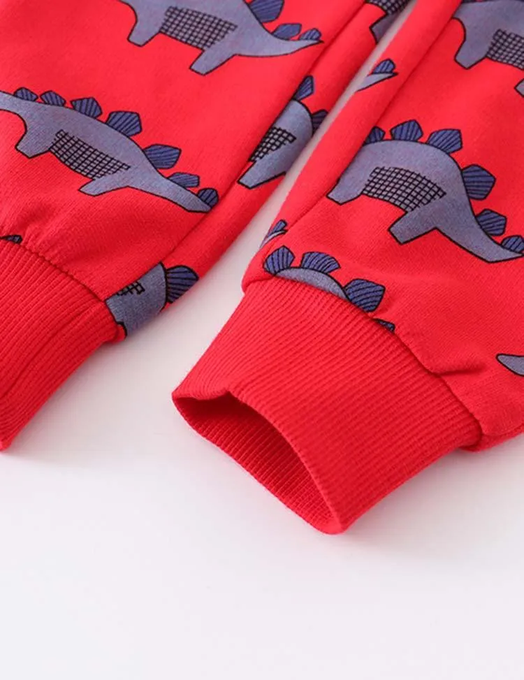 Dinosaur Printed Sweatpants - Image 4