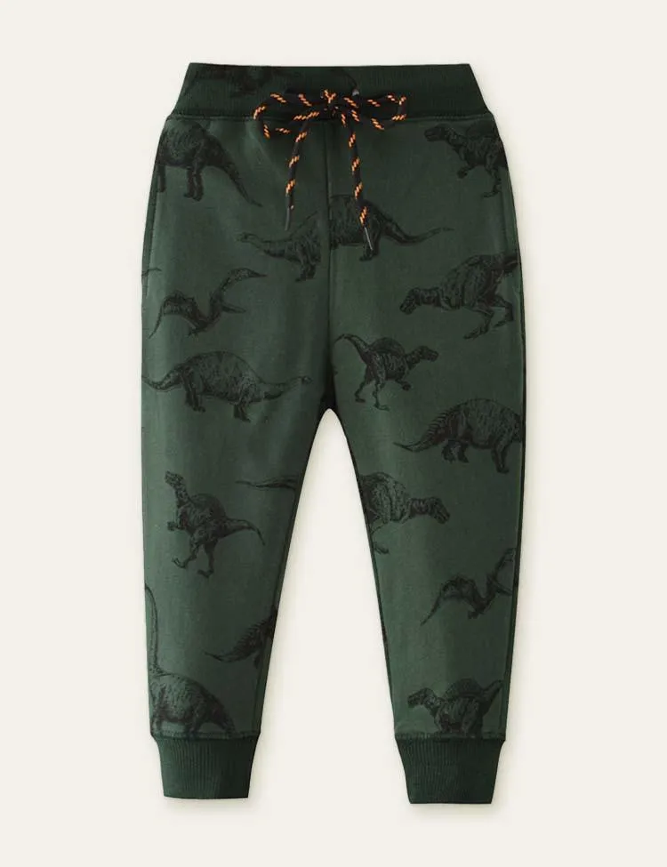 Dinosaur Printed Sweatpants