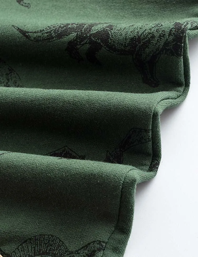 Dinosaur Printed Sweatpants - Image 3