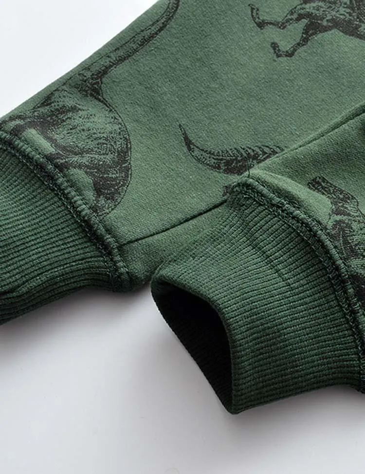 Dinosaur Printed Sweatpants - Image 4