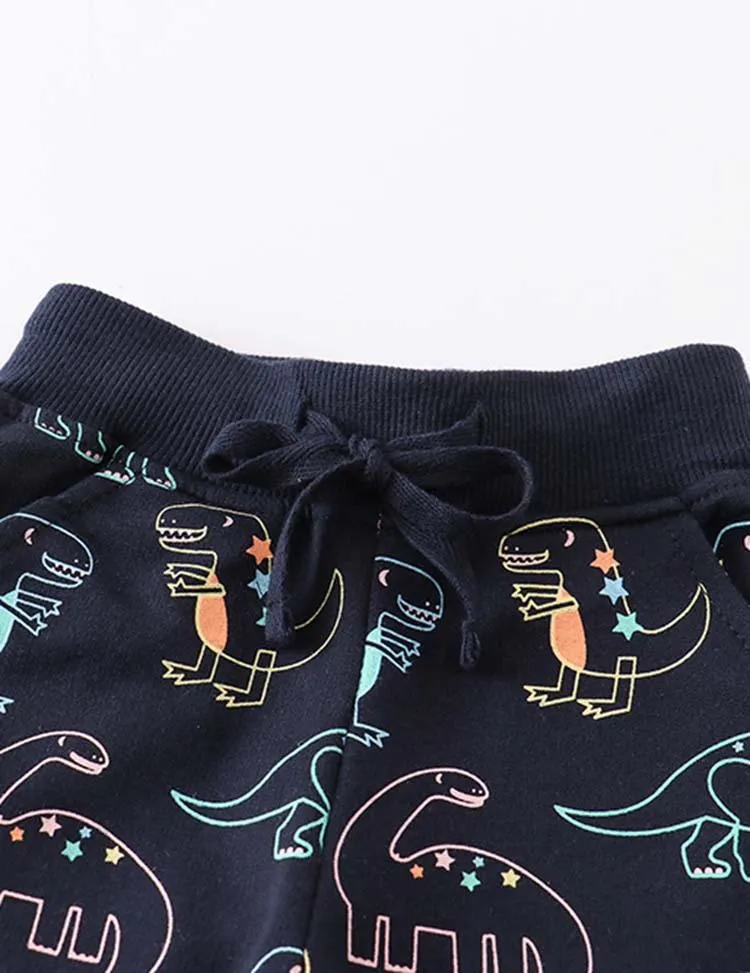 Dinosaur Printed Sweatpants - Image 3