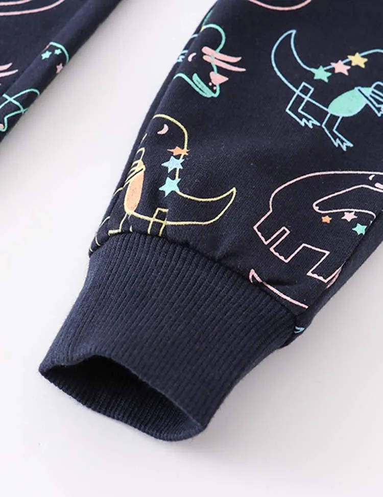 Dinosaur Printed Sweatpants - Image 5