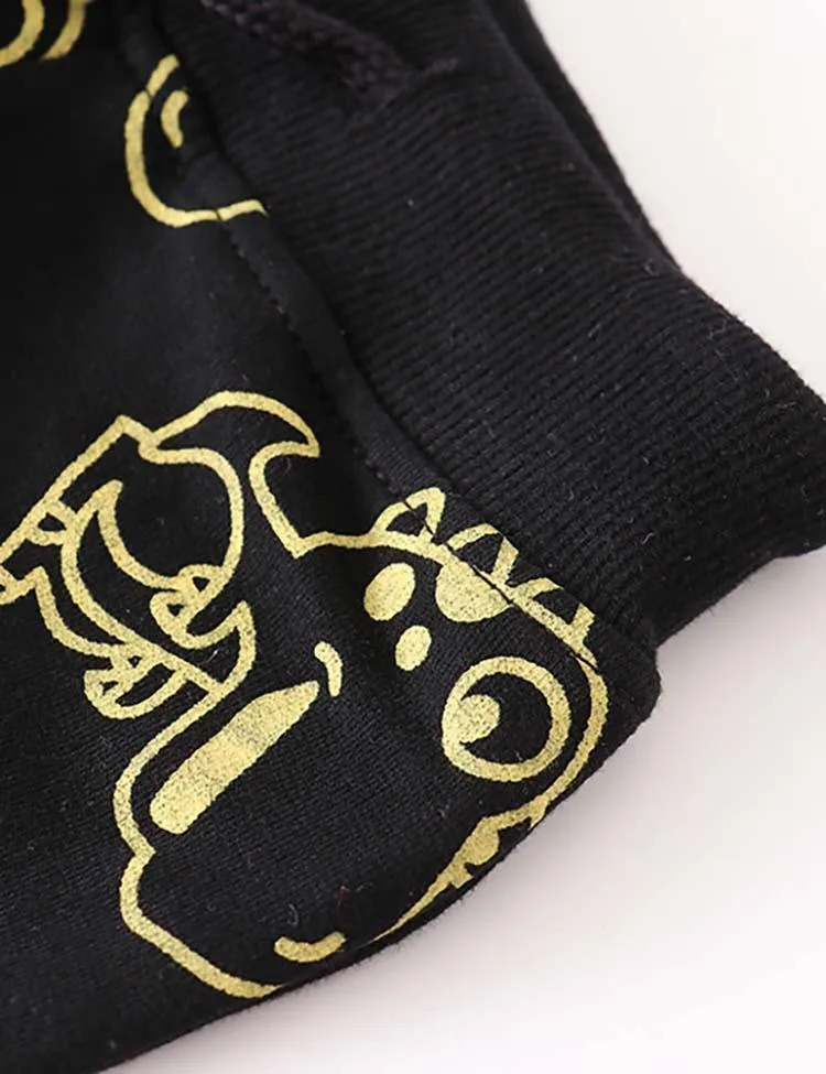 Dinosaur Printed Sweatpants - Image 2