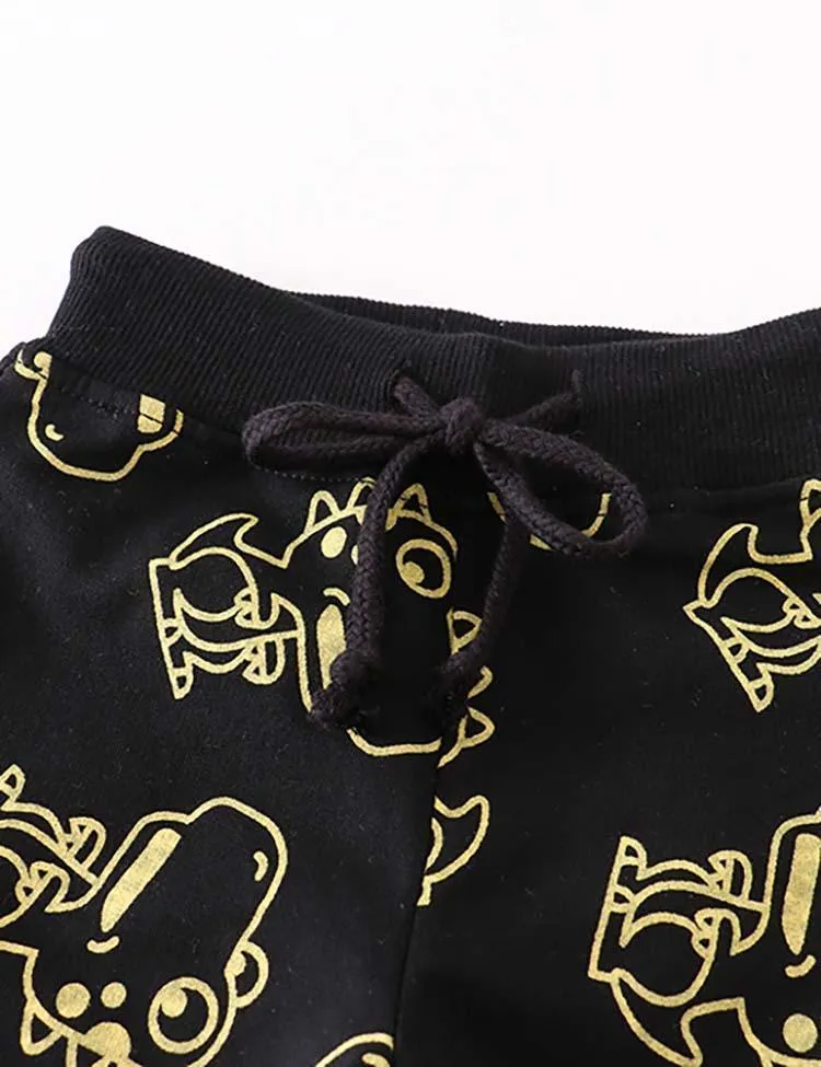 Dinosaur Printed Sweatpants - Image 3