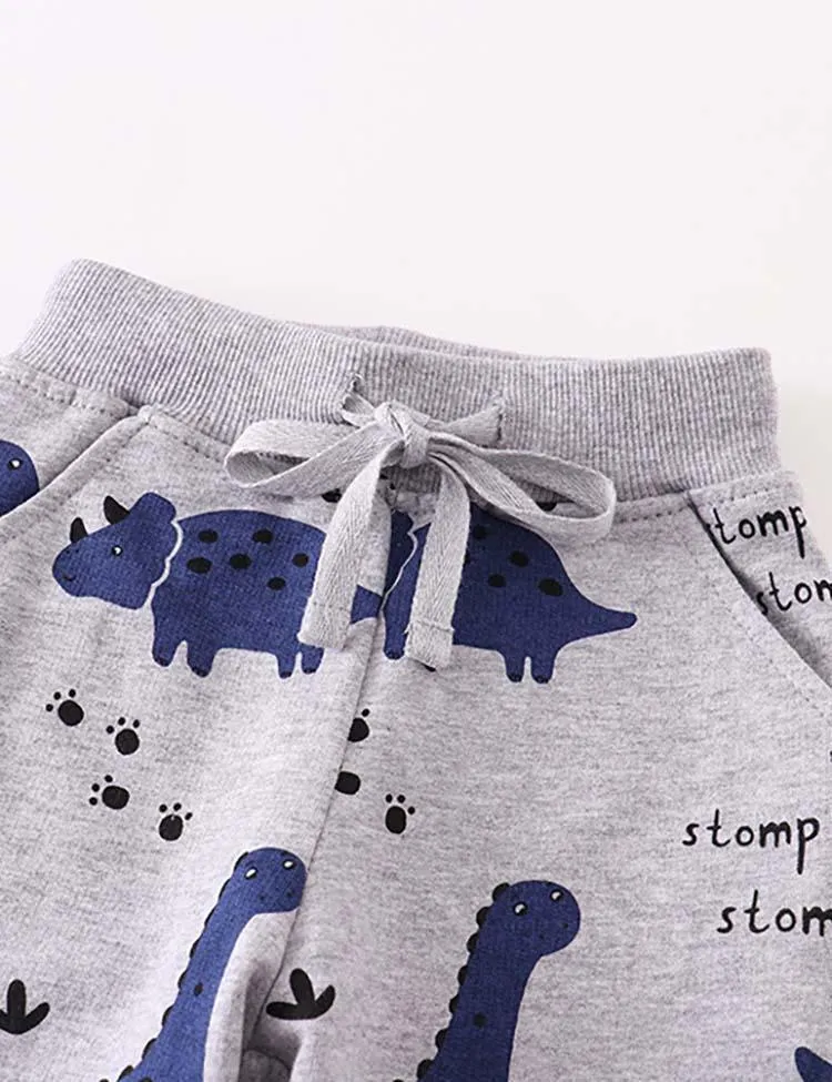 Dinosaur Printed Sweatpants - Image 5