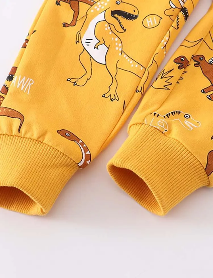 Dinosaur Printed Sweatpants - Image 3