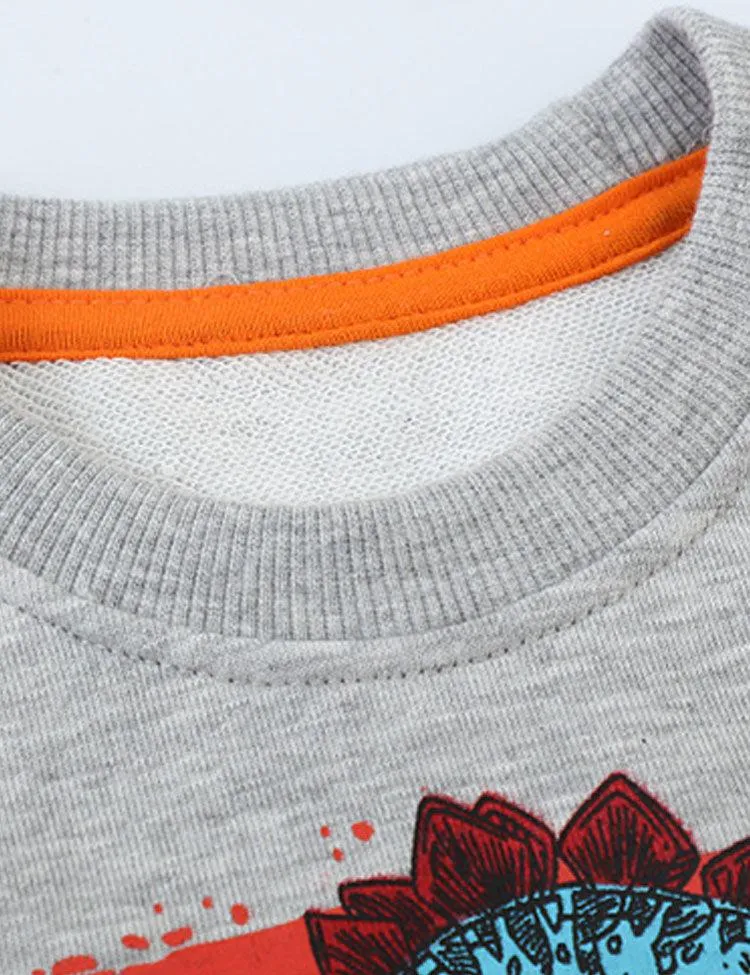 Dinosaur Printed Sweatshirt - Image 4
