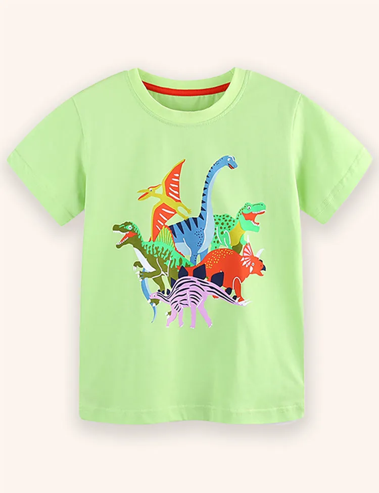 Dinosaur Printed T-shirt