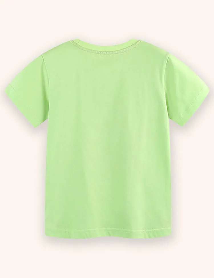Dinosaur Printed T-shirt - Image 2