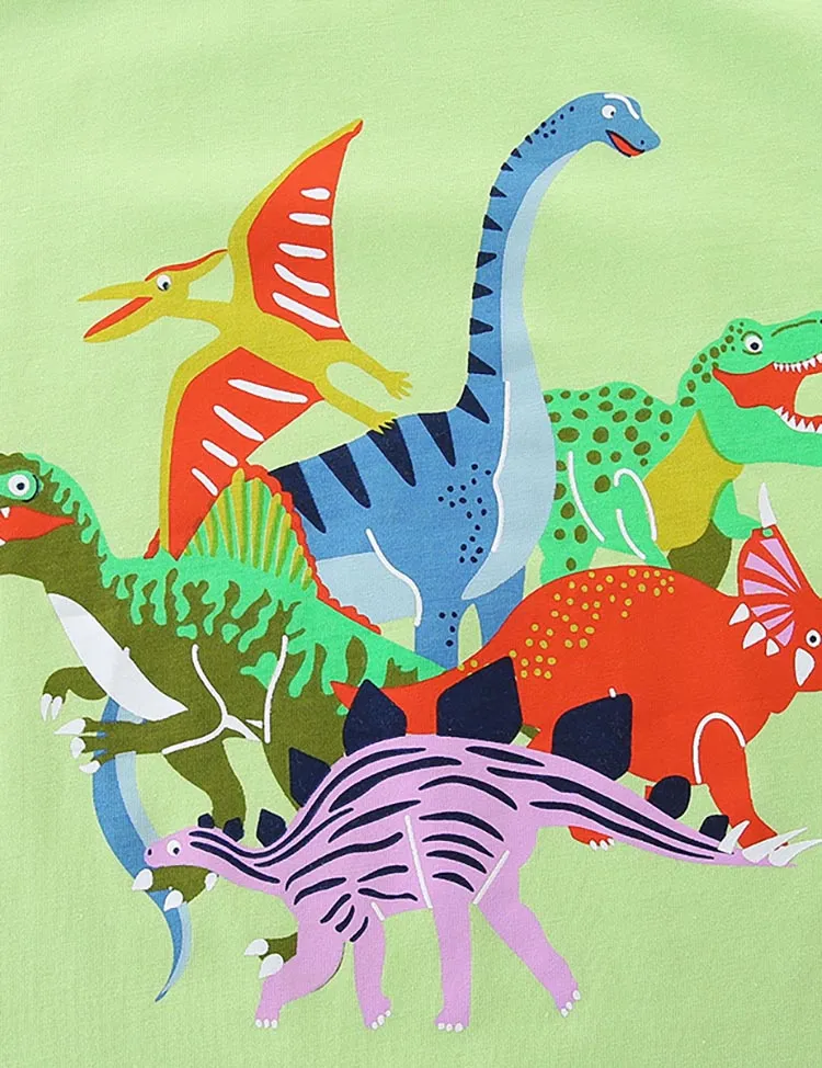 Dinosaur Printed T-shirt - Image 4