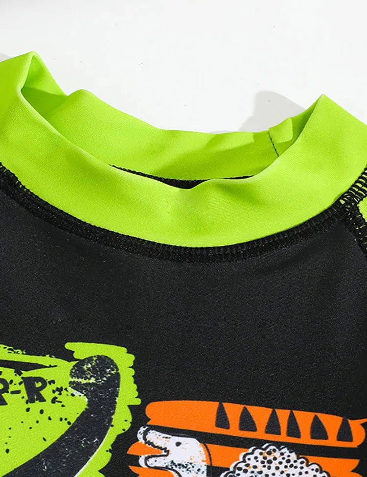 Dinosaur Printed Swimsuit - Image 3