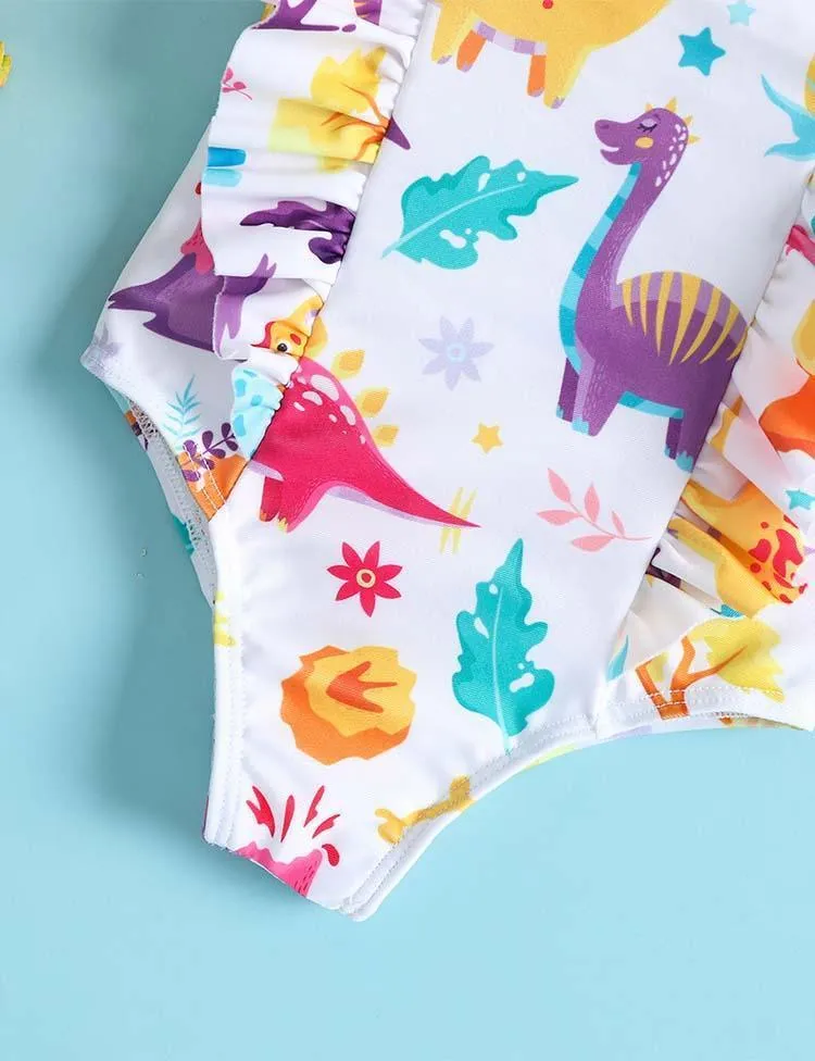 Dinosaur Printed Swimsuit - Image 3