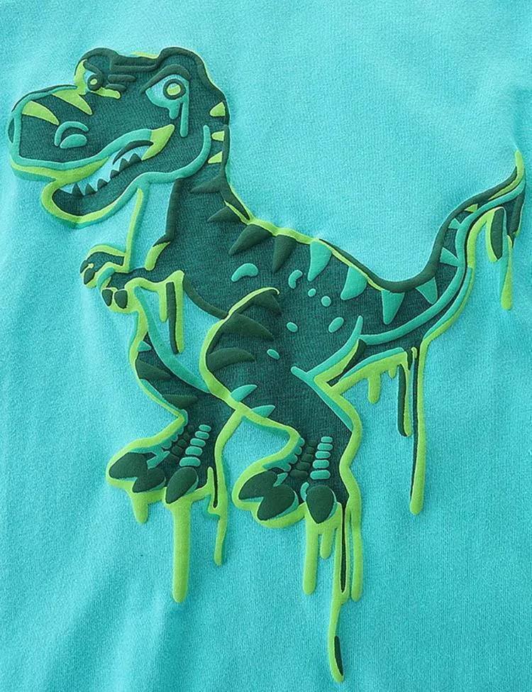 Dinosaur Printed T-shirt - Image 2