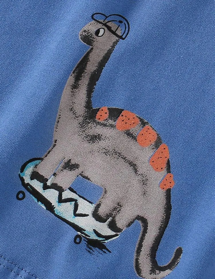 Dinosaur Printed T-shirt - Image 3