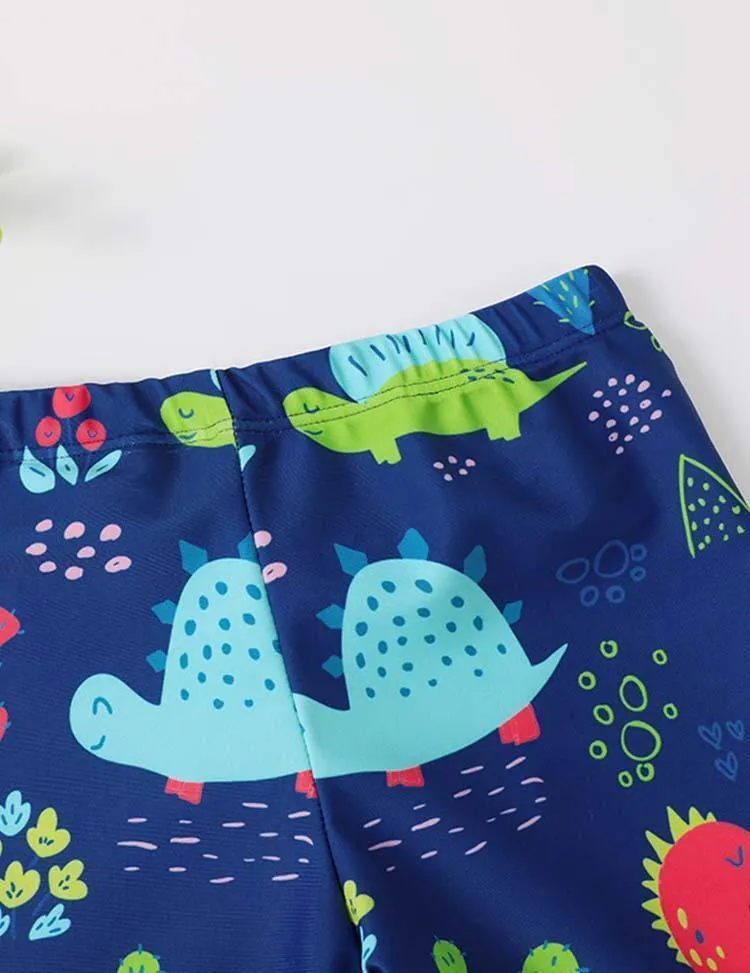 Dinosaur Swim Suit + Cap - Image 4
