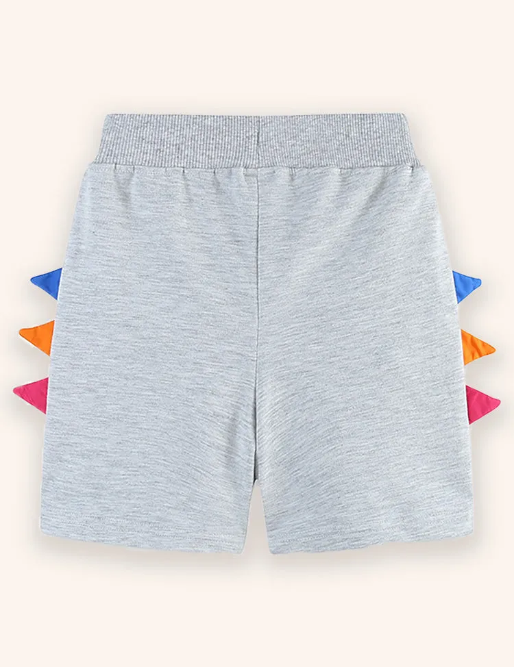 Dinosaur Teeth Cotton Shorts - Image 2