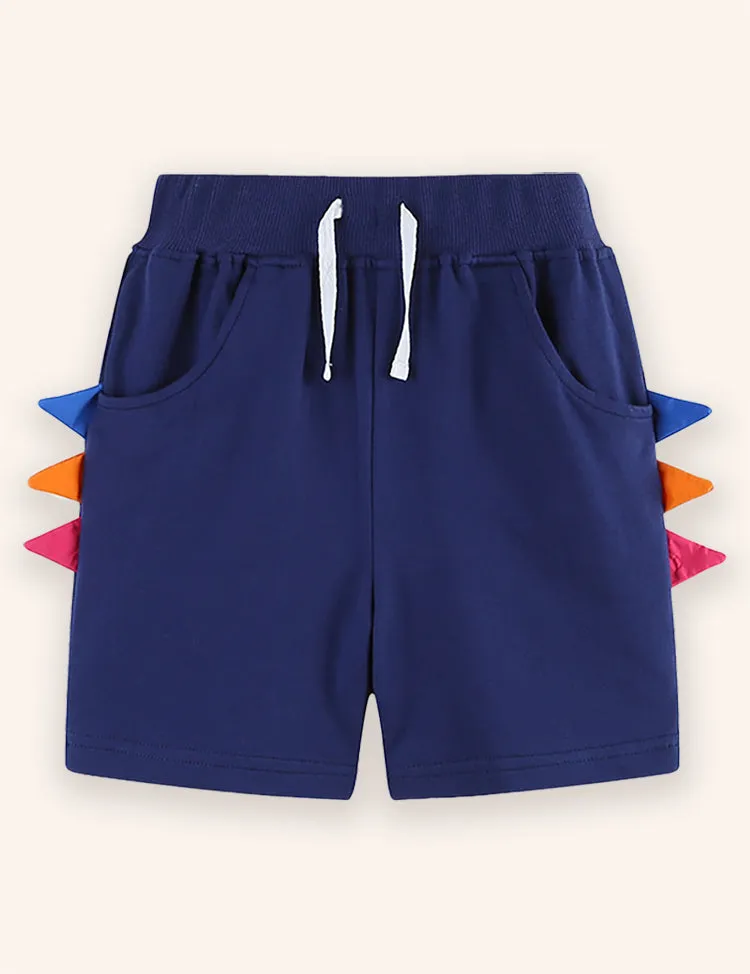 Dinosaur Teeth Cotton Shorts - Image 3