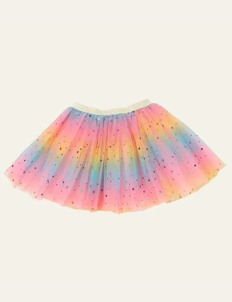Free Today Only - Rainbow Star Mesh Skirt - Image 3