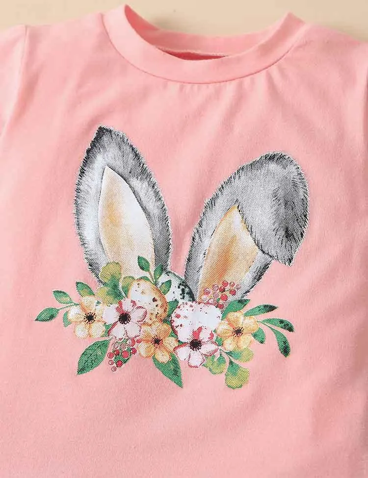 Easter Cartoon Bunny Printed Suit - Image 4